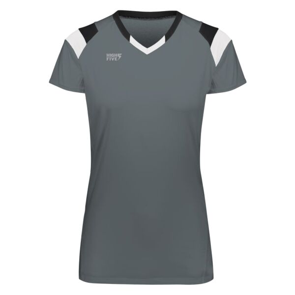 Ladies TruHit Tri-Color Short Sleeve Jersey Thumbnail