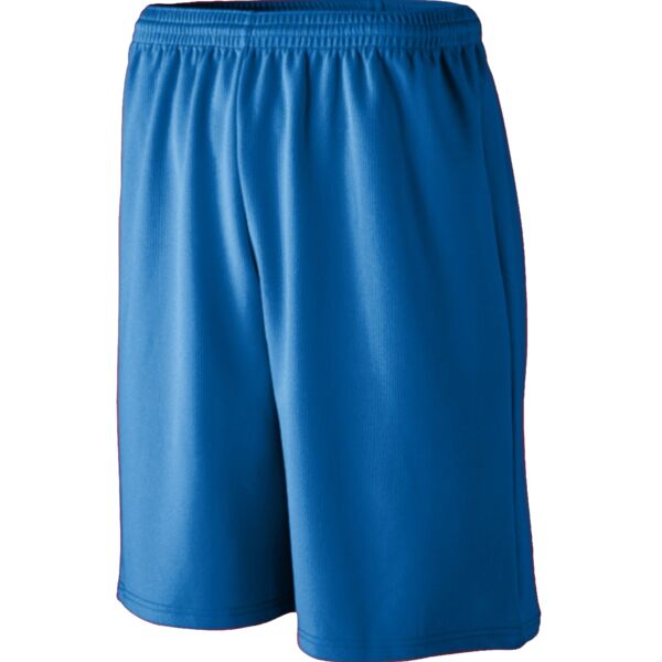 Longer Length Wicking Mesh Athletic Shorts Thumbnail