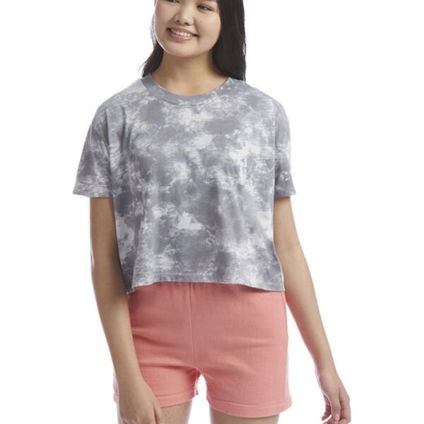 Ladies' Go-To Printed Headliner Cropped T-Shirt Thumbnail