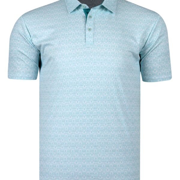 Men's Eddie Printed Polo Thumbnail