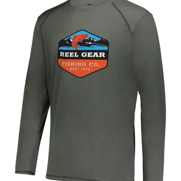 Youth Super Soft-Spun Poly Long Sleeve Tee Thumbnail