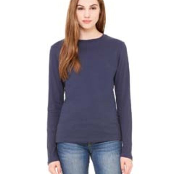 Ladies' Jersey Long-Sleeve T-Shirt Thumbnail