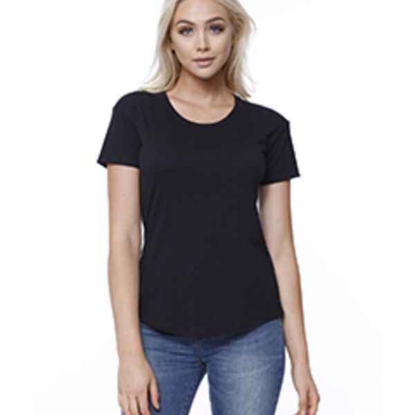 Ladies' CVC Melrose High Low T-shirt Thumbnail