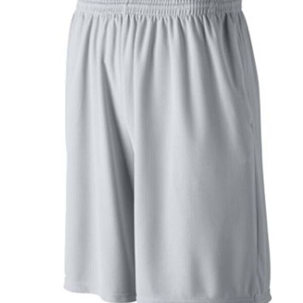 Youth Longer Length Wicking Shorts with Pockets Thumbnail