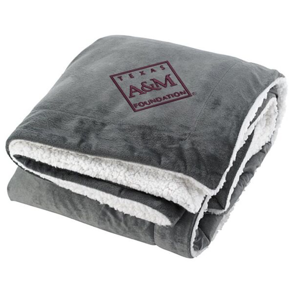 Micro Mink Sherpa Blanket Thumbnail
