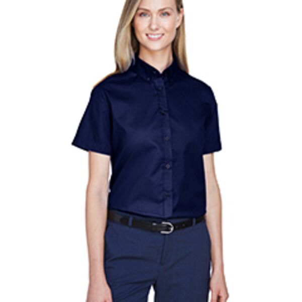 Optimum  Ladies' Short Sleeve Twill Shirts Thumbnail