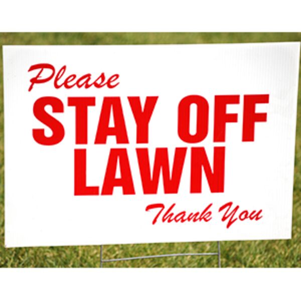 Economy Corrugated Signs (2 color / 2 Sides) Thumbnail