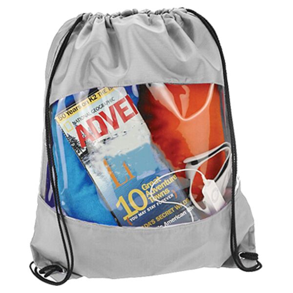 Clear-View Drawstring Bag Thumbnail